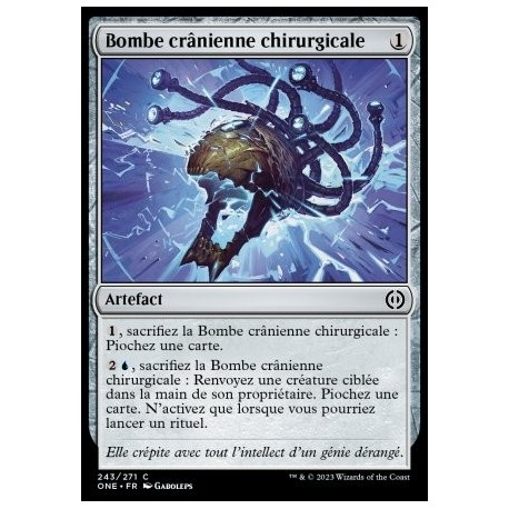 (FOIL) Artefact - Bombe crânienne chirurgicale (C) [ONE]