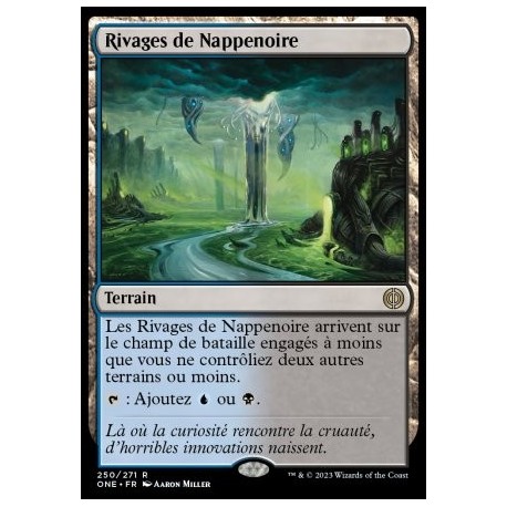 (FOIL) Terrain - Rivages de Nappenoire (V1) (R) [ONE]