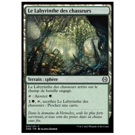 (FOIL) Terrain - Le Labyrinthe des chasseurs (C) [ONE]