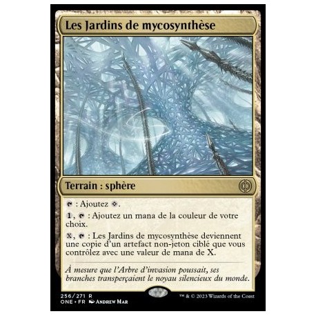 (FOIL) Terrain - Les Jardins de mycosynthèse (R) [ONE]