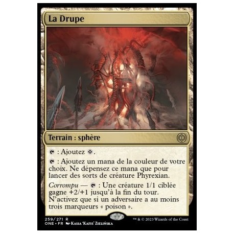 (FOIL) Terrain - La Drupe (R) [ONE]
