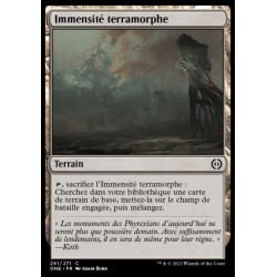 (FOIL) Terrain - Immensité terramorphe (C) [ONE]