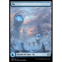 (FOIL) Terrain - Île (L) [ONE]