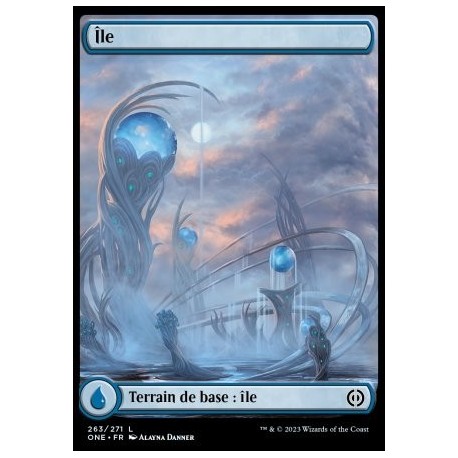 (FOIL) Terrain - Île (L) [ONE]