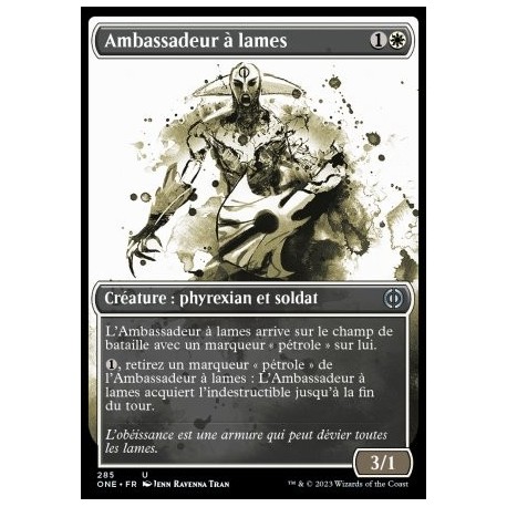 (FOIL) Blanche - Ambassadeur à lames (V2) (U) [ONE]