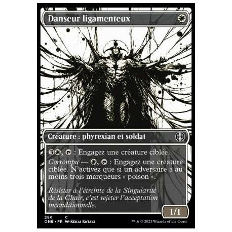 (FOIL) Blanche - Danseur ligamenteux (V2) (C) [ONE]