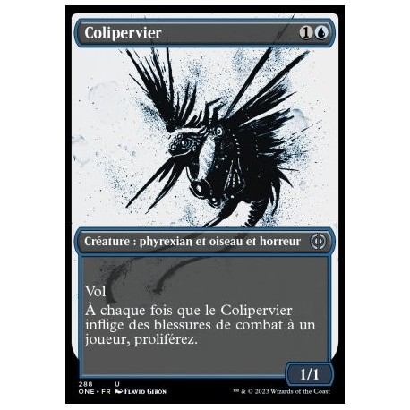 (FOIL) Bleue - Colipervier (V2) (U) [ONE]