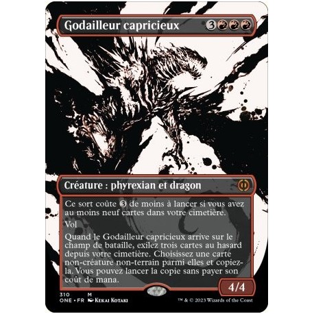(FOIL) Rouge - Godailleur capricieux (V2) (M) [ONE]