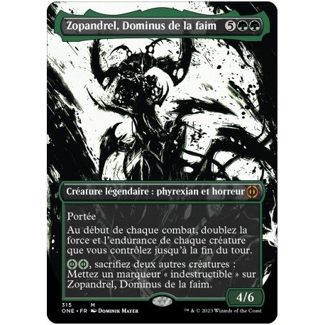 (FOIL) Verte - Zopandrel, Dominus de la faim (V2) (M) [ONE]
