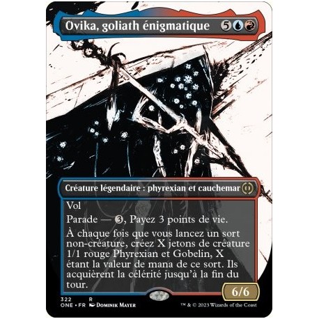 (FOIL) Multicolore - Ovika, goliath énigmatique (V2) (R) [ONE]