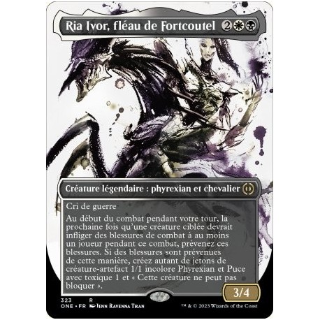 (FOIL) Multicolore - Ria Ivor, fléau de Fortcoutel (V2) (R) [ONE]