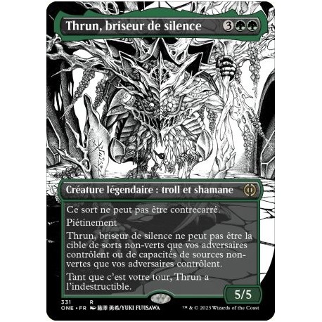 (FOIL) Verte - Thrun, briseur de silence (V2) (R) [ONE]