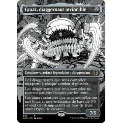 (FOIL) Artefact - Graaz, djaggernaut invincible (V2) (R) [ONE]