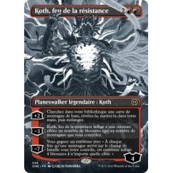 (FOIL) Rouge - Koth, feu de la résistance (V2) (R) [ONE]