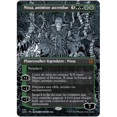 (FOIL) Verte - Nissa, animiste ascendue (V2) (M) [ONE]