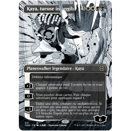 (FOIL) Multicolore - Kaya, tueuse intangible (V2) (R) [ONE]