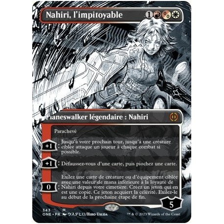 (FOIL) Multicolore - Nahiri, l'impitoyable (V2) (M) [ONE]