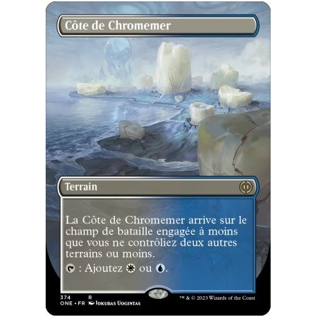 (FOIL) Terrain - Côte de Chromemer (V2) (R) [ONE]