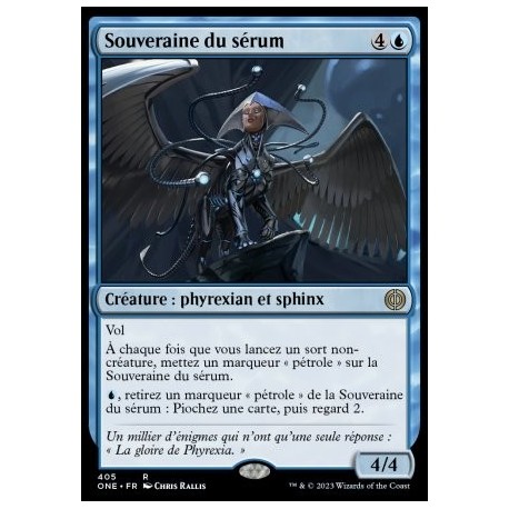 (FOIL) Bleue - Souveraine du sérum (R) [ONE]