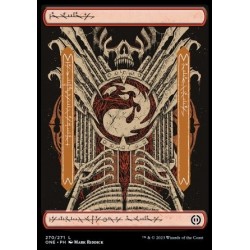 (FOIL) Terrain - Montagne (PHY) (L) [ONE]
