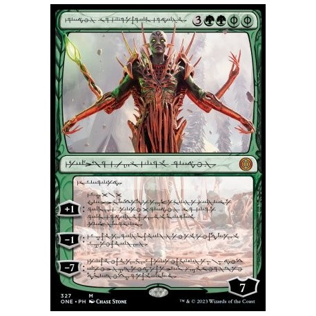 (FOIL) Verte - Nissa, animiste ascendue (PHY) (M) [ONE]