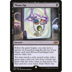 (Foil) Black - Photo Op (M) [UNF]