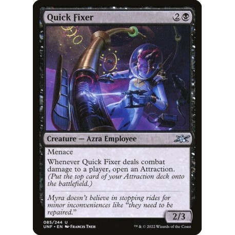 (Foil) Black - Quick Fixer (U) [UNF]