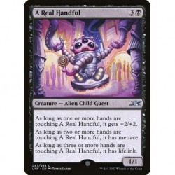(Foil) Black - A Real Handful (U) [UNF]