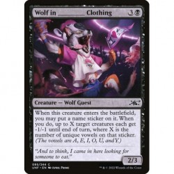(Foil) Black - Wolf in _____ Clothing (C) [UNF]