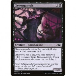 (Foil) Black - Xenosquirrels (C) [UNF]