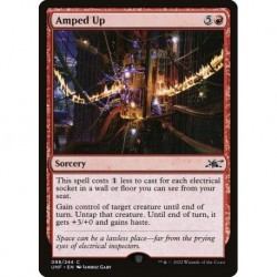 (Foil) Red - Amped Up (C) [UNF]
