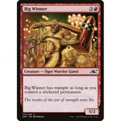 (Foil) Red - Big Winner (C) [UNF]