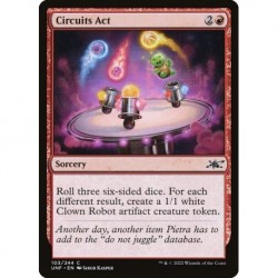 (Foil) Red - Circuits Act (C) [UNF]