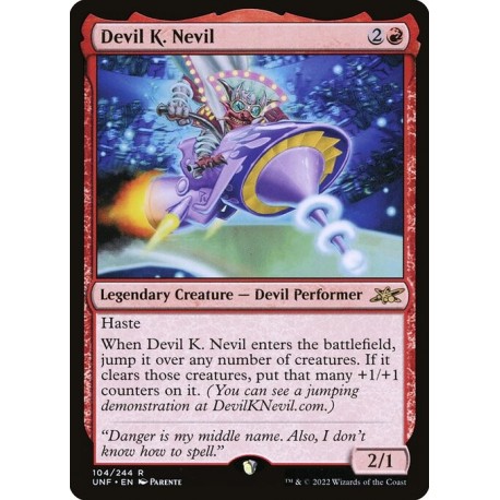 (Foil) Red - Devil K. Nevil (R) [UNF]