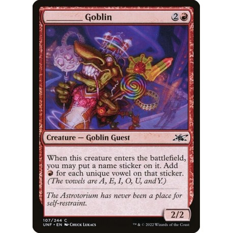 (Foil) Red - _____ Goblin (C) [UNF]