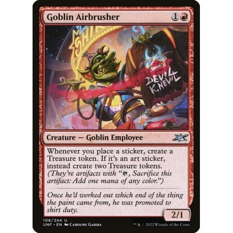 (Foil) Red - Goblin Airbrusher (U) [UNF]
