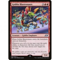 (Foil) Red - Goblin Blastronauts (U) [UNF]