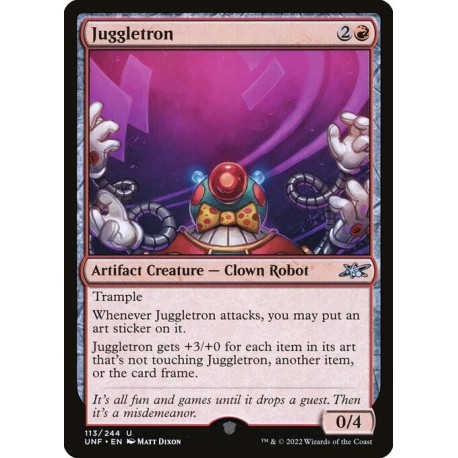 (Foil) Red - Juggletron (U) [UNF]