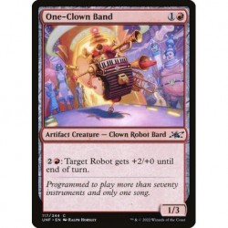 (Foil) Red - One-Clown Band (C) [UNF]