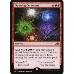 (Foil) Red - Opening Ceremony (M) [UNF]
