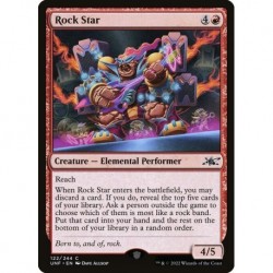 (Foil) Red - Rock Star (C) [UNF]