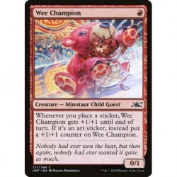 (Foil) Red - Wee Champion (C) [UNF]