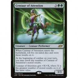 (Foil) Green - Centaur of Attention (R) [UNF]