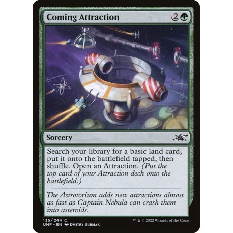 (Foil) Green - Coming Attraction (C) [UNF]