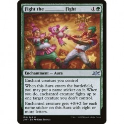 (Foil) Green - Fight the _____ Fight (U) [UNF]