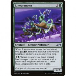 (Foil) Green - Lineprancers (U) [UNF]