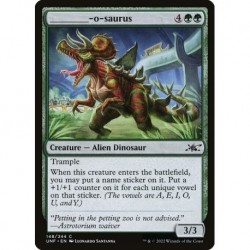 (Foil) Green - _____-o-saurus (C) [UNF]