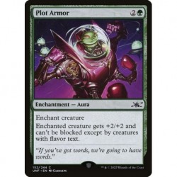 (Foil) Green - Plot Armor (C) [UNF]