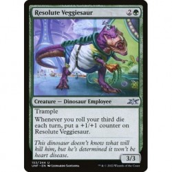 (Foil) Green - Resolute Veggiesaur (U) [UNF]