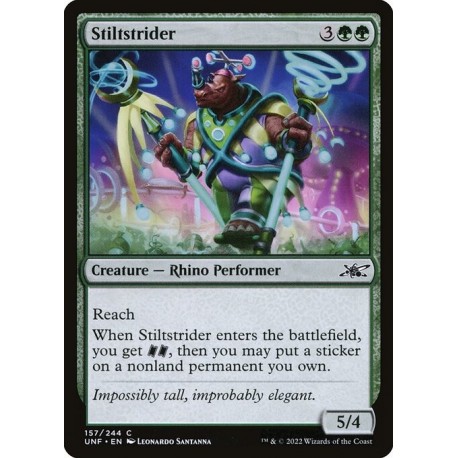 (Foil) Green - Stiltstrider (C) [UNF]